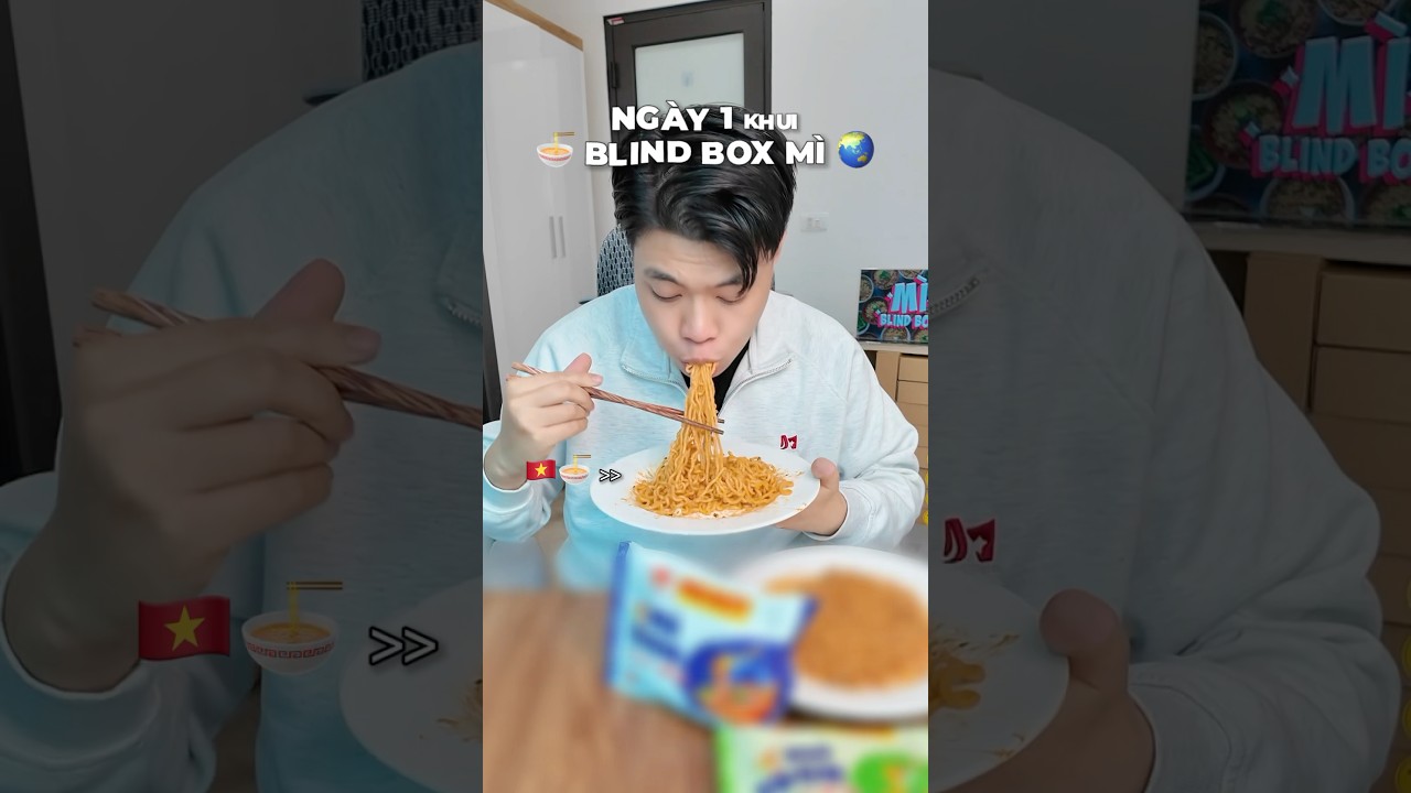 NG&Agrave;Y 1 khui BLIND BOX M&Igrave; 🍜🌏 M&igrave; trộn cay Miliket 🇻🇳 Carbonara, Chua cay chanh|TRƯỜNG TRUE #shorts