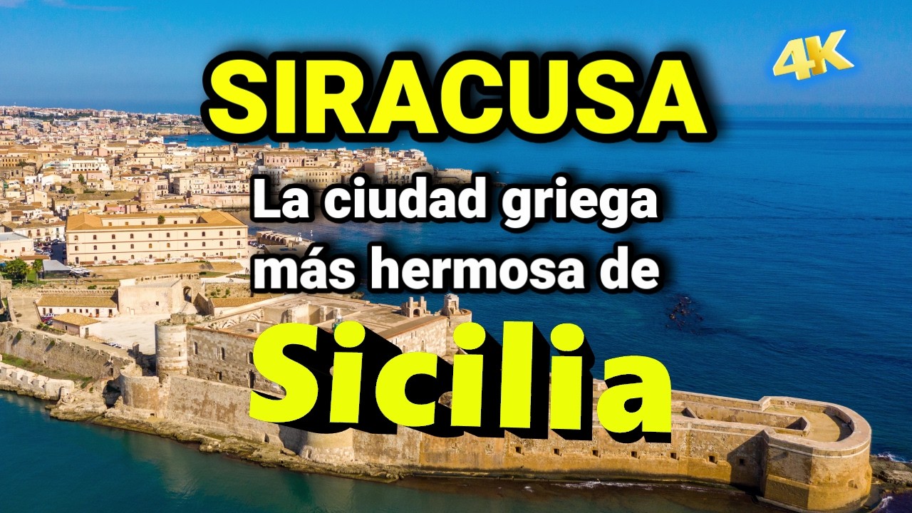Isla de Ortigia🌊 la antigua ciudad de Siracusa en SICILIA| Italia🇮🇹