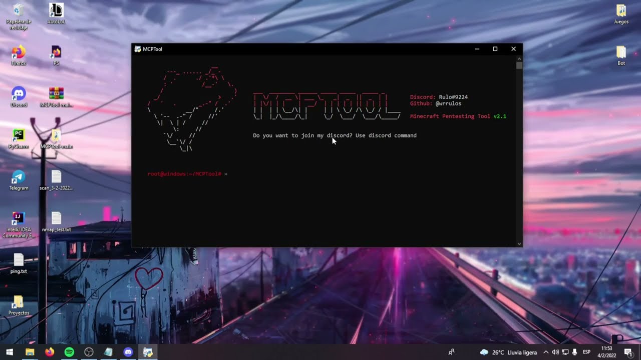 [OLD VERSION] Minecraft Griefing Tool | MCPTool 2.0 (Pentesting Tool for Minecraft)