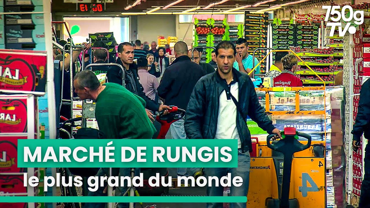 Rungis : les coulisses du royaume du goût ! | 750GTV