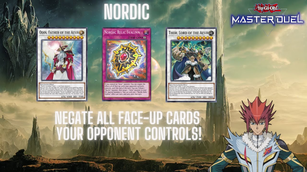 Negate everything with the might of the Norse Gods! Say NO to the meta! [Yu-Gi-Oh! Master Duel]