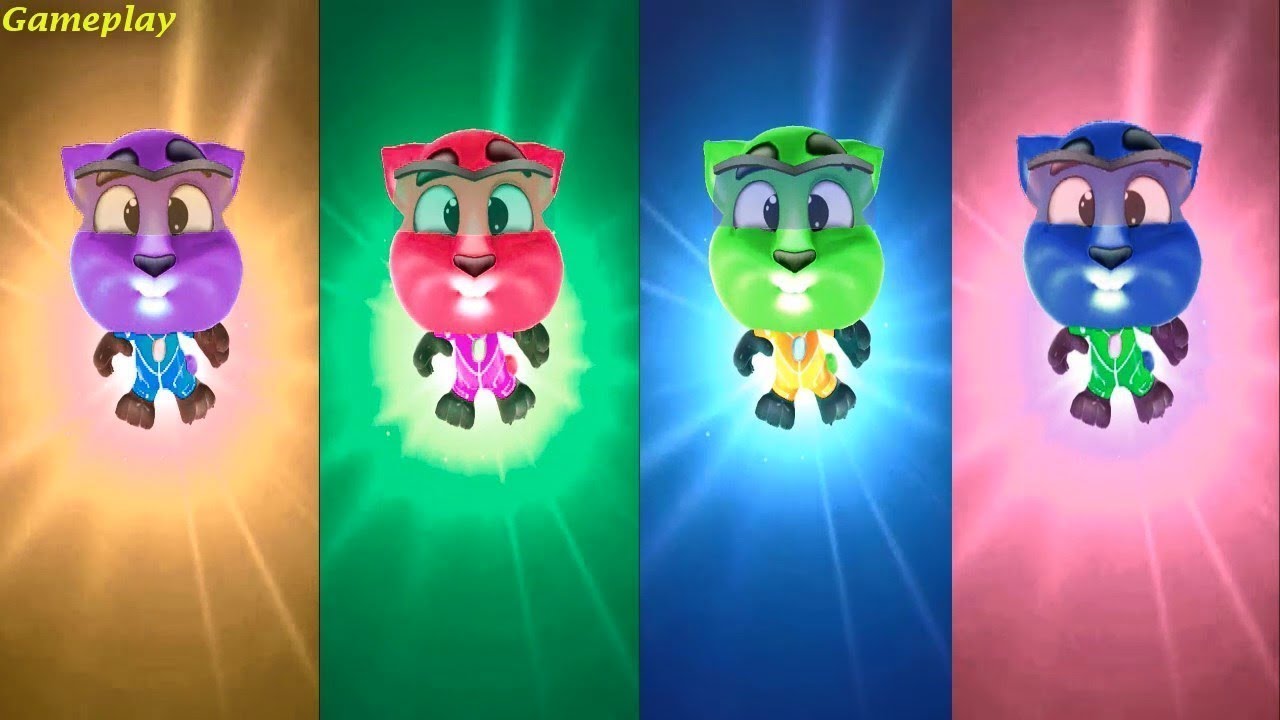 Colors Reaction  My Talking Tom 2  space explorer Android Gameplay