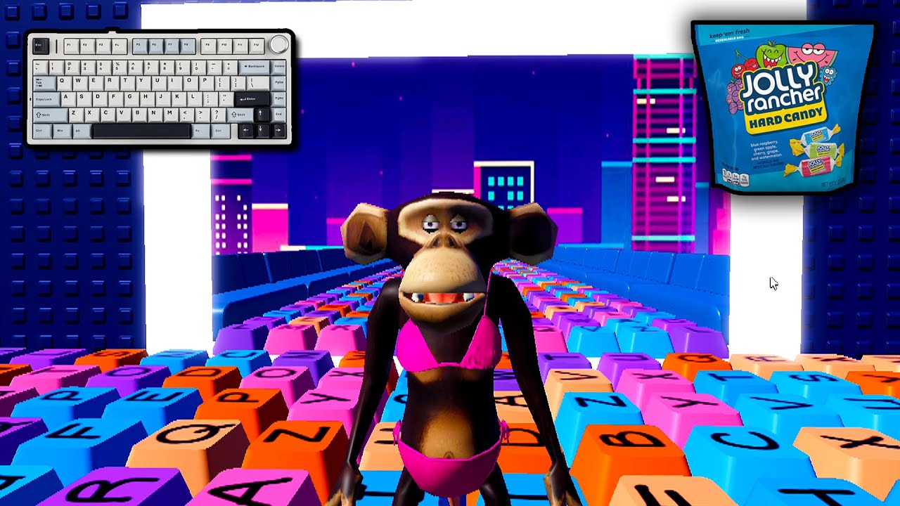 ASMR Roblox | Clicky Keyboard Tower (Hard Candy, Whispering & Keyboard Sounds)