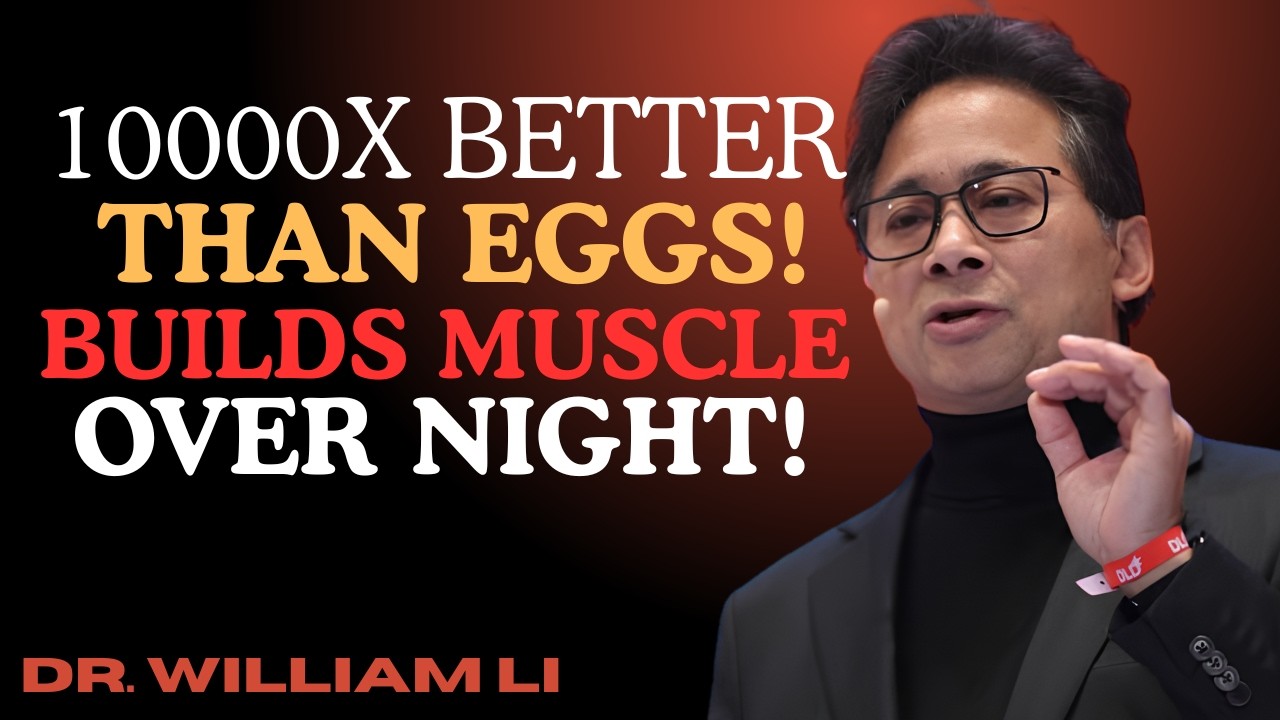 Build Muscle After 75: THIS Fruit Protein Is 1,000,000x Better Than Eggs! | Dr. William Li