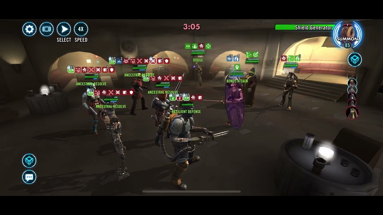 Arena Trials - Bo Mandalore vs Jar Jar (Boss dc9)