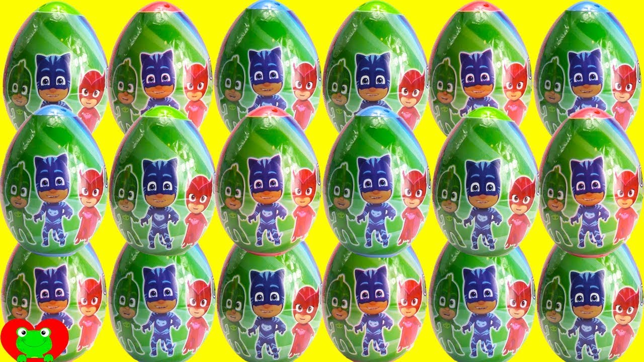 PJ Masks Surprise Eggs Catboy, Owlette, Gekko