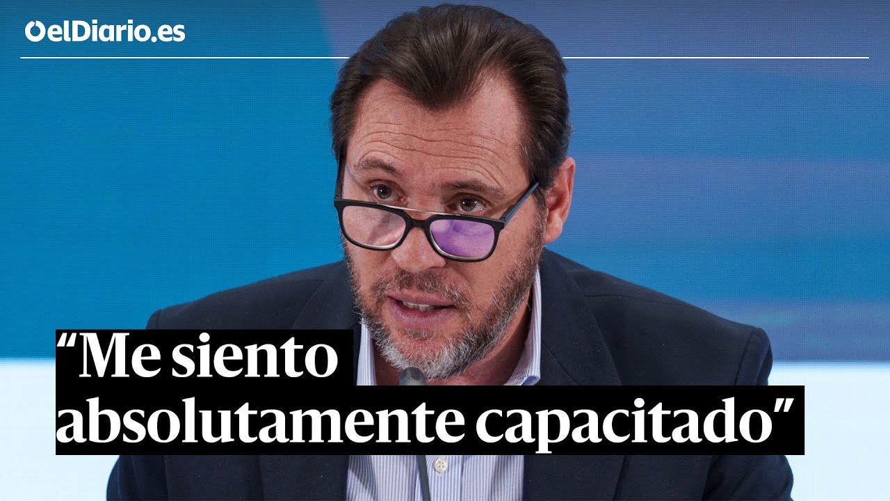 El ministro de transportes Óscar PUENTE descarta dimitir tras el accidente de ADAMUZ