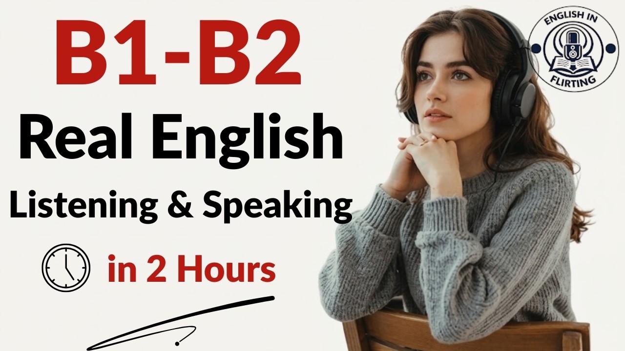 Daily English Conversations from Morning to Evening | B1–B2 Listening & Speaking Practice Podcast