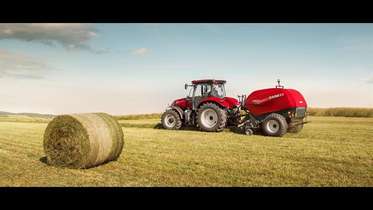 Neue CASE IH Rundballenpresse RB 545