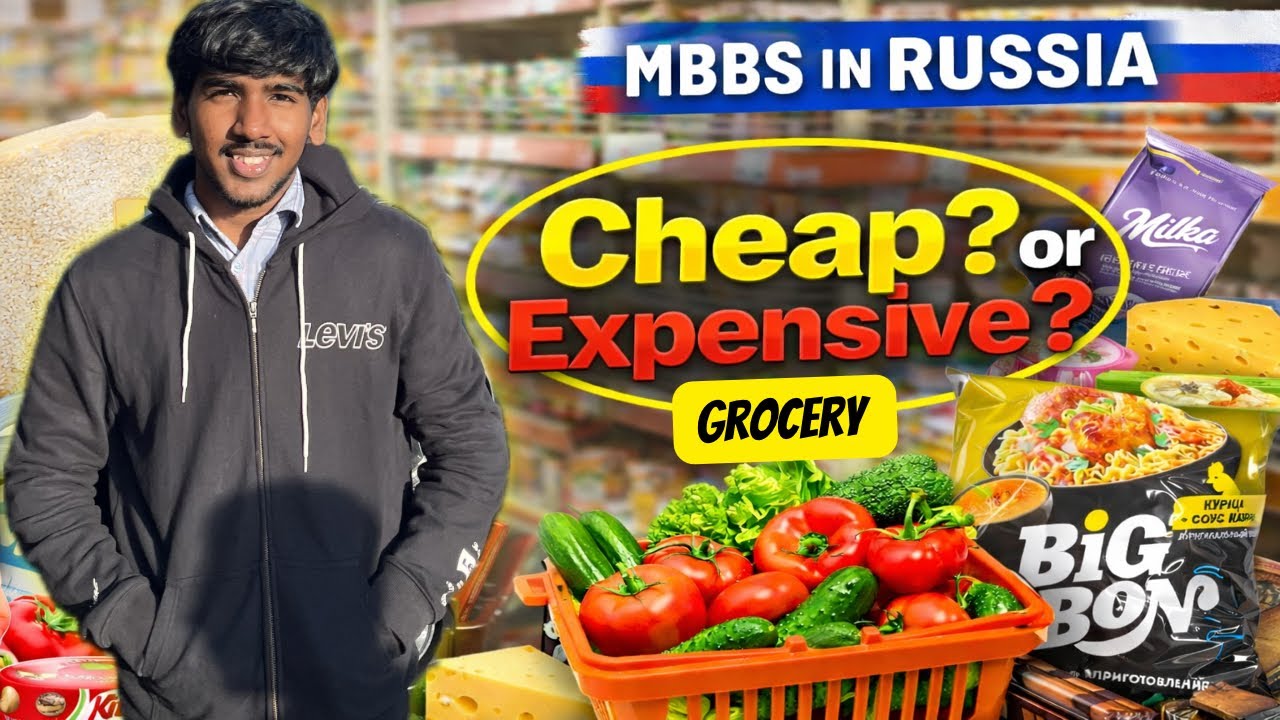 Grocery prices in Kabardino University | MBBS In Russia 🇷🇺 