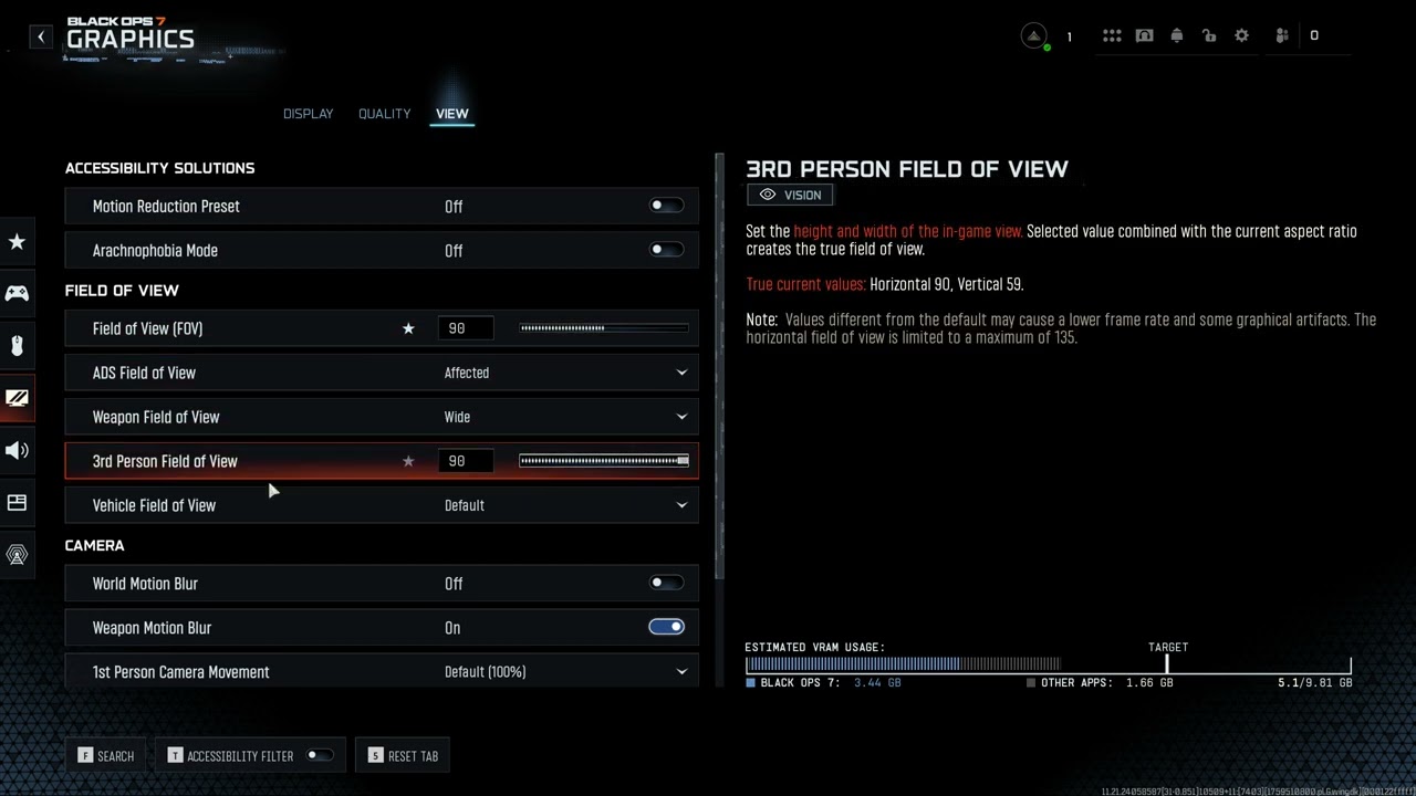 How To Change 3rd Person Field Of View Black Ops 7