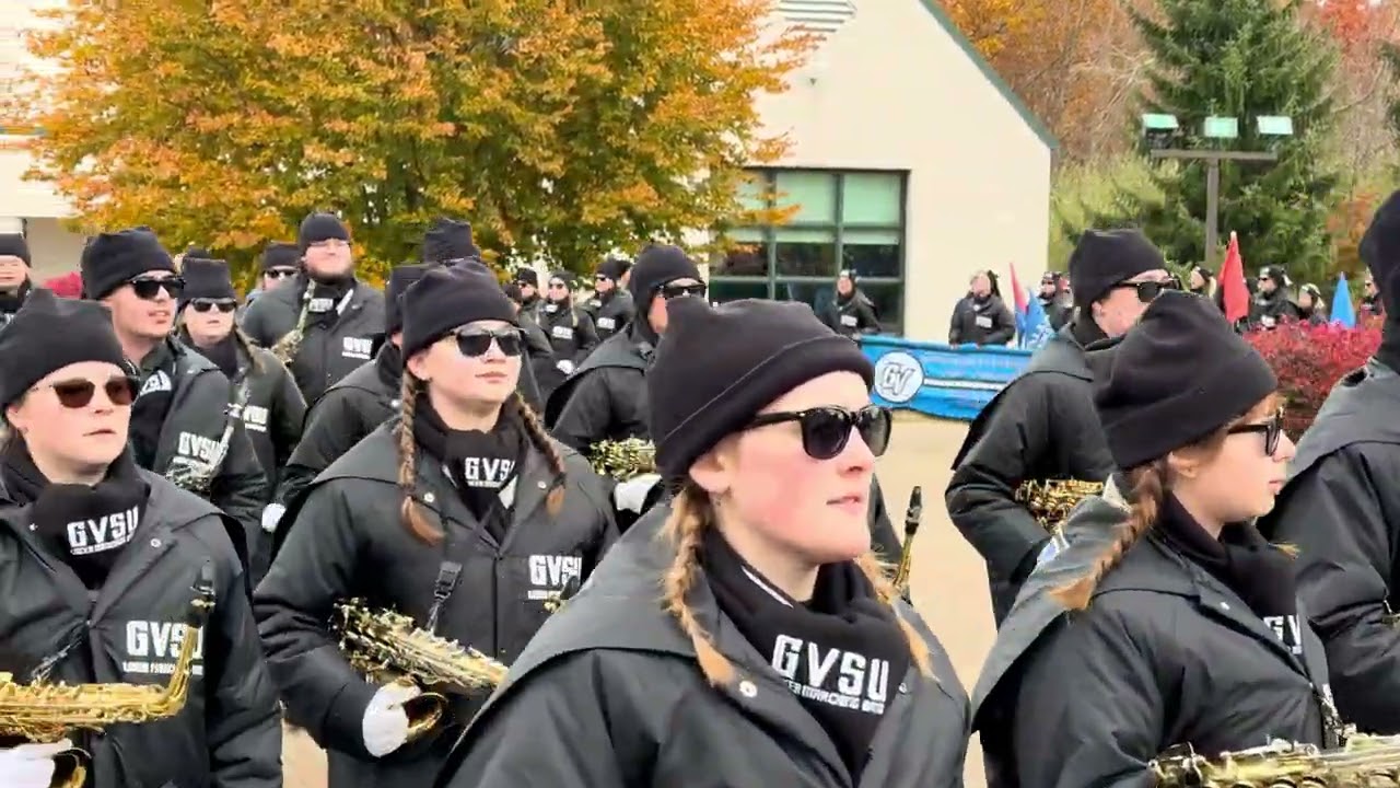 GVSU Marching Band - Clock Tower - 11/8/2025
