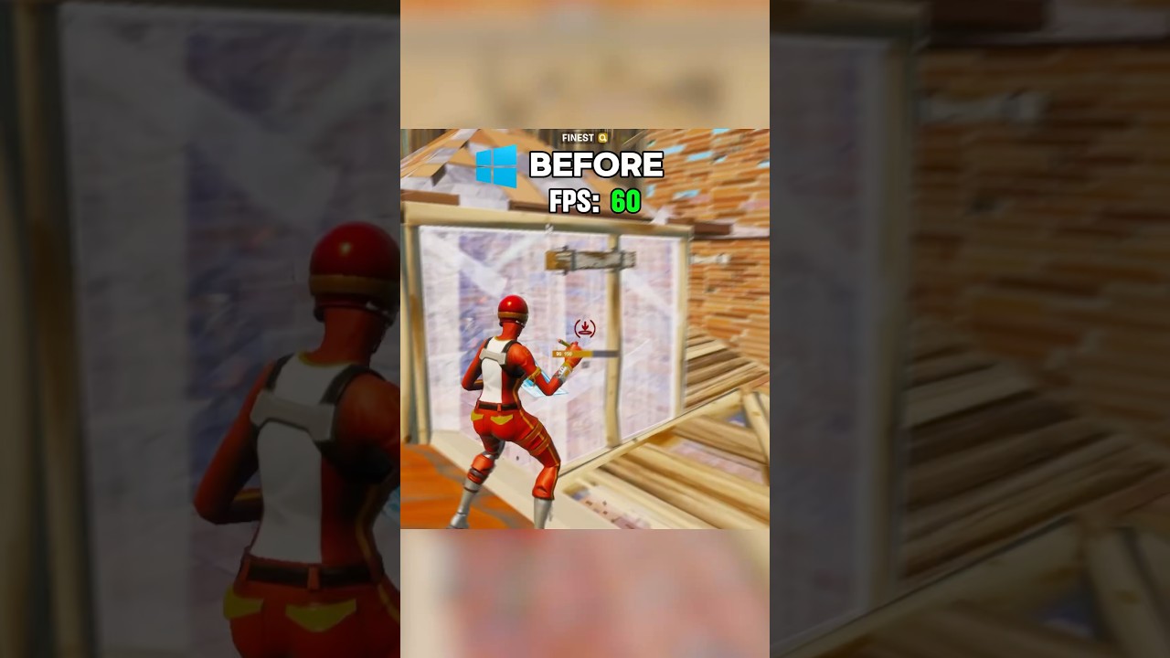 High 🚀 FPS Method 👆 #boostfps #fortniteclips  #fortnite  #0delay #tweaks  #gaming  #optimization