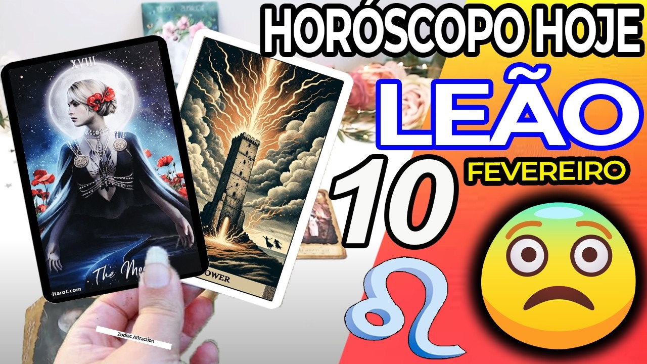 CUIDADO⚠️UMA MULHER MUITO MÁ FAZ ISSO COM VOCÊ😱🚨 Leão ♌ 10 Fevereiro 2026 | Horoscopo do dia de hoje
