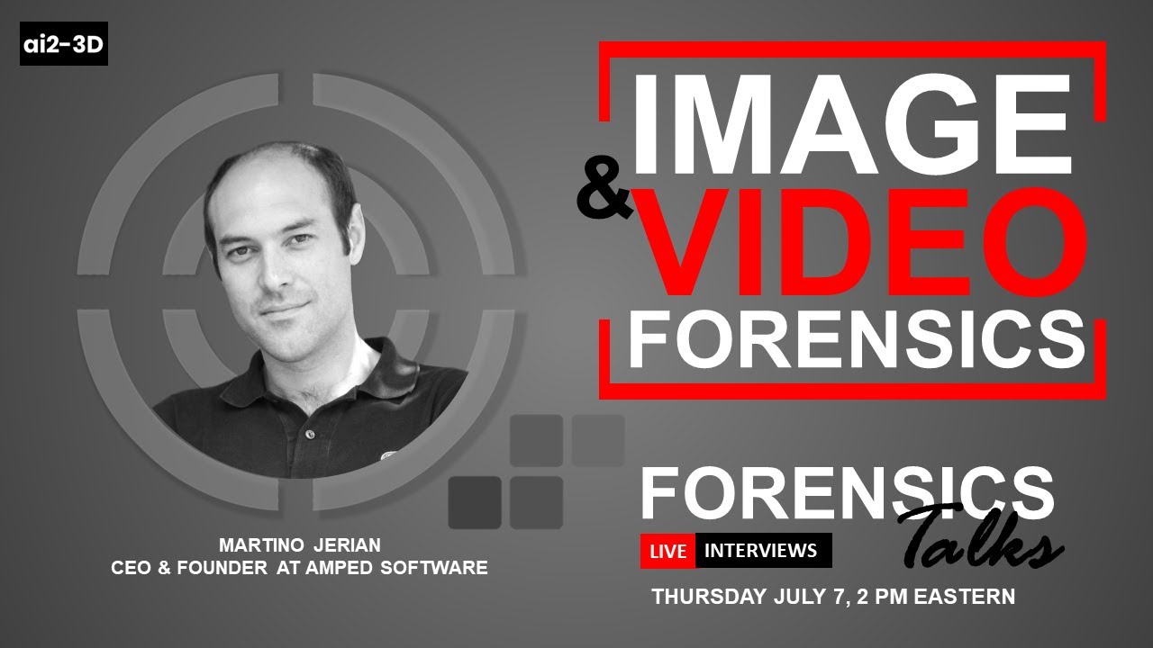 DIGITAL VIDEO EVIDENCE | EP. 65 | Martino Jerian | Forensics Talks | 3D Forensics | CSI