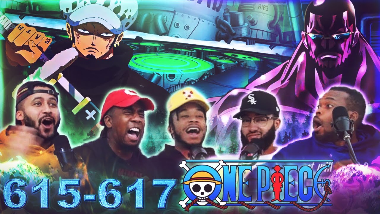 LAW VS VERGO!! Реакция на One Piece EP 615-617