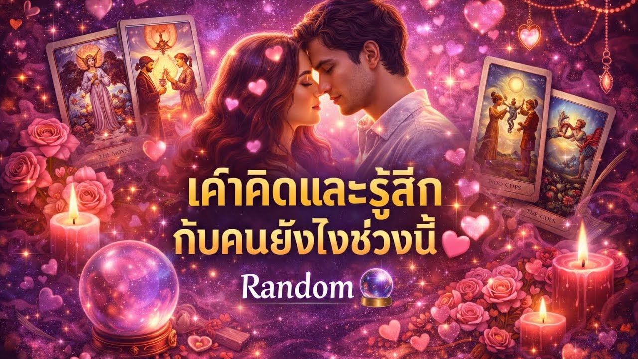 💕เค้าคิดและรู้สึกกับคนยังไงช่วงนี้  🔮ดูดวง Random