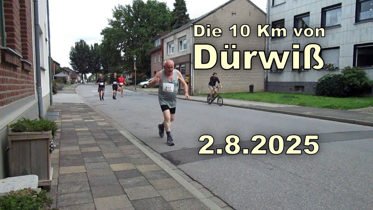 02.08.2025 - Die 10Km von Dürwiß
