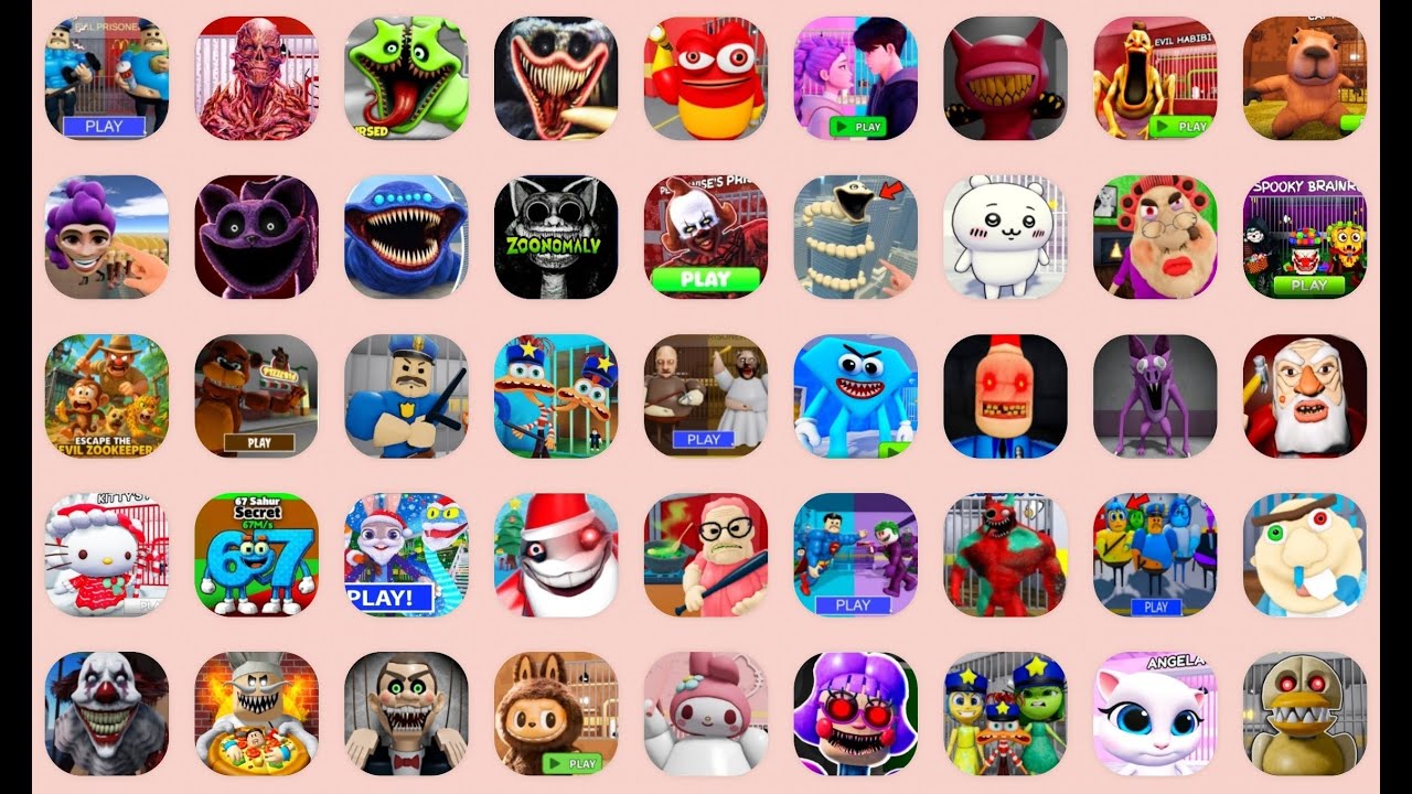 ROBLOX, FAT VS STRONG PRISON RUN, RUN FROM RUMI WORM (SCARY OBBY), ZOONOMALY PRISON