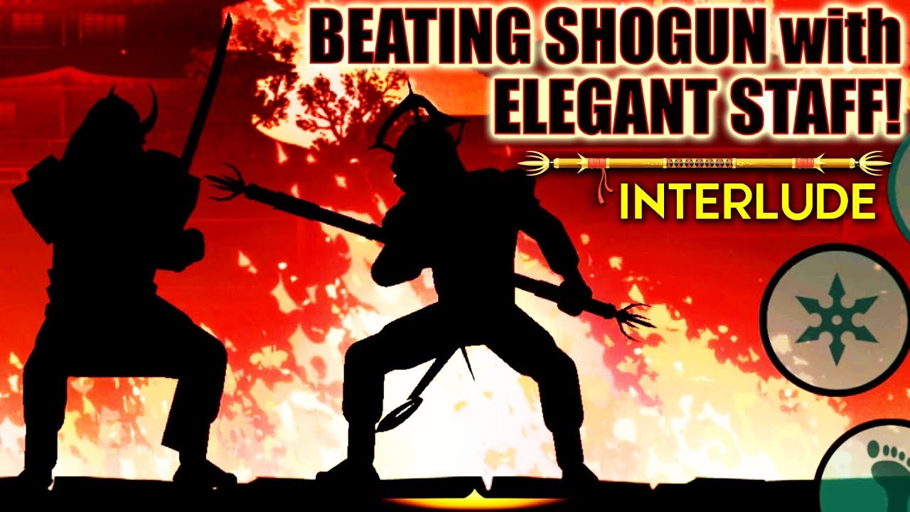 Shadow Fight 2 Special Edition. Beating Shogun in Interlude with Elegant Staff. I'M READY for TITAN!