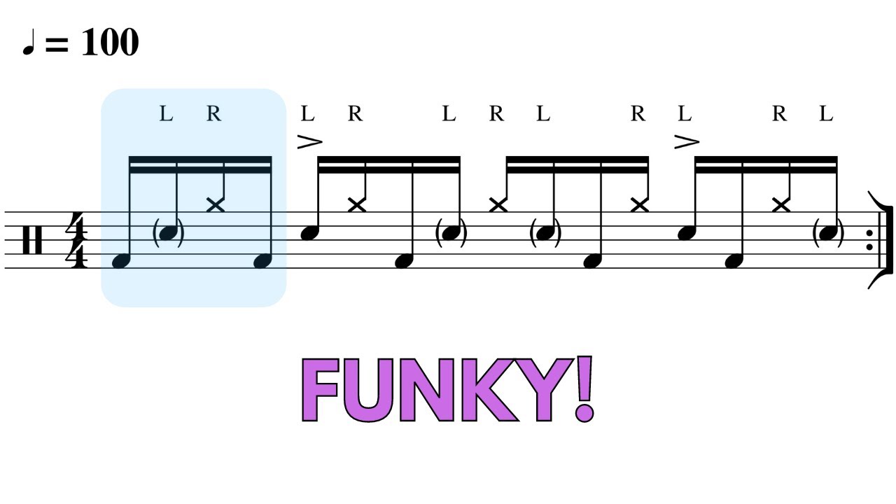Learn this funky linear GROOVE 🥁