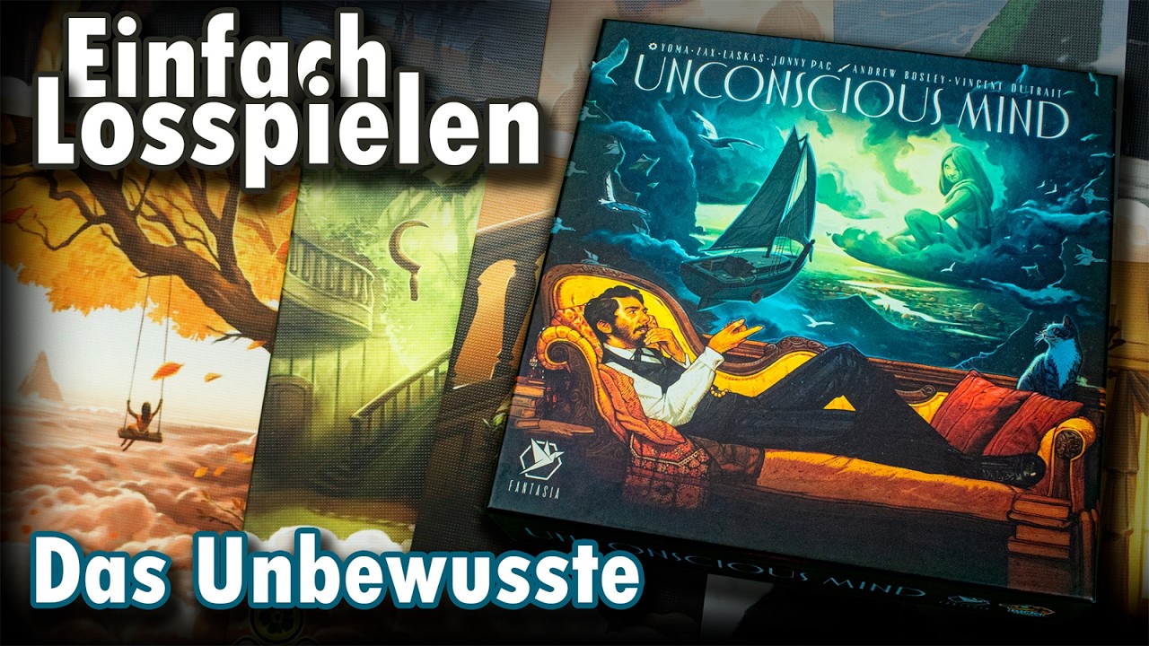 Das Unbewusste - Kennerspiel verständlich erklärt (Unconscious Mind Regeln auf Deutsch)