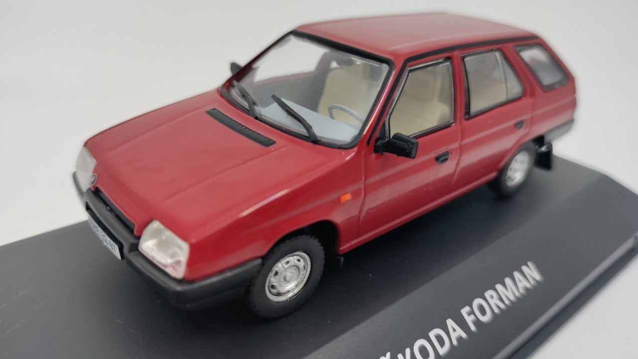 Velká historie v malých modelech Škoda č. 2 - Škoda Forman v 1:43 od DeAgostini - recenze OPRAVA