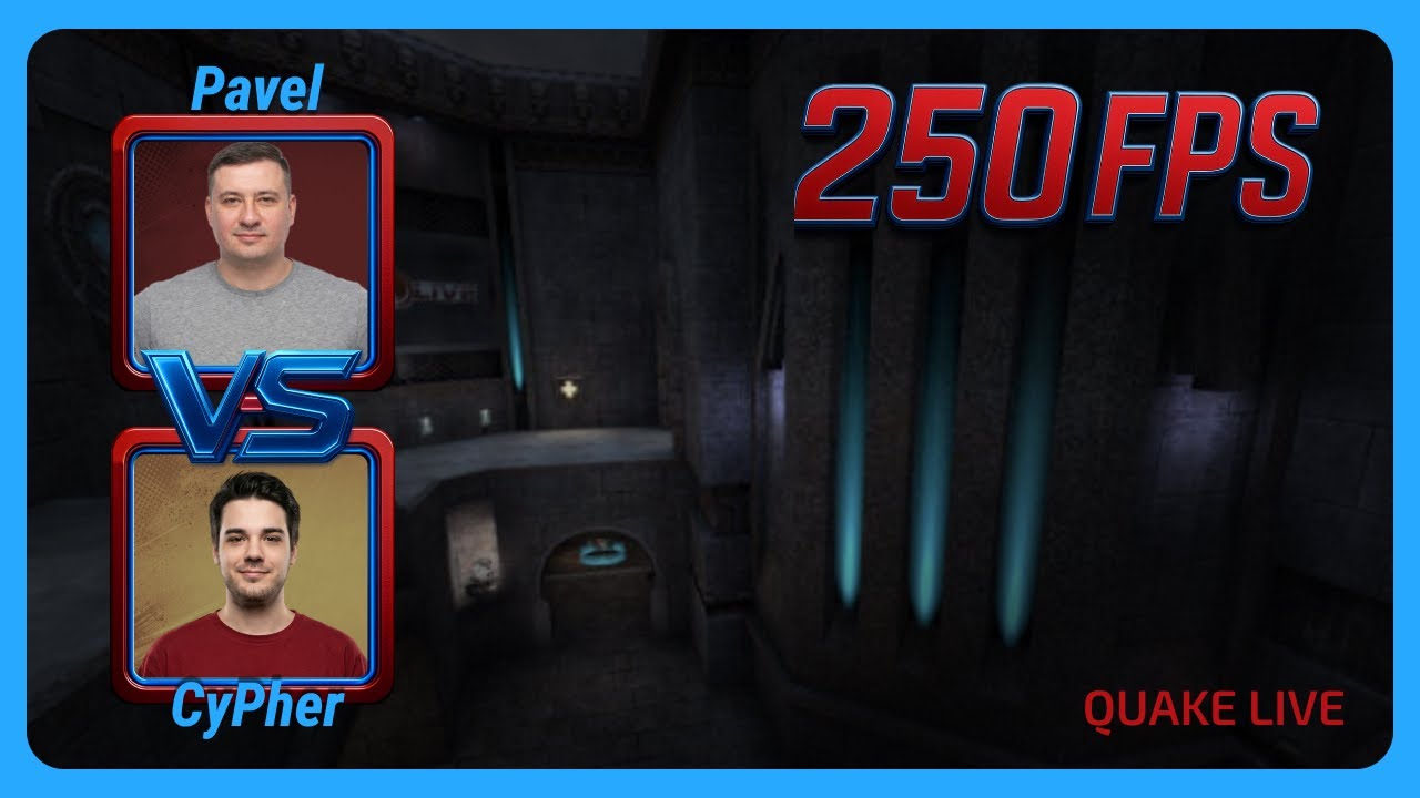 cypher vs pavel | 250FPS Quake Season 4 | BO3 | Quake Live