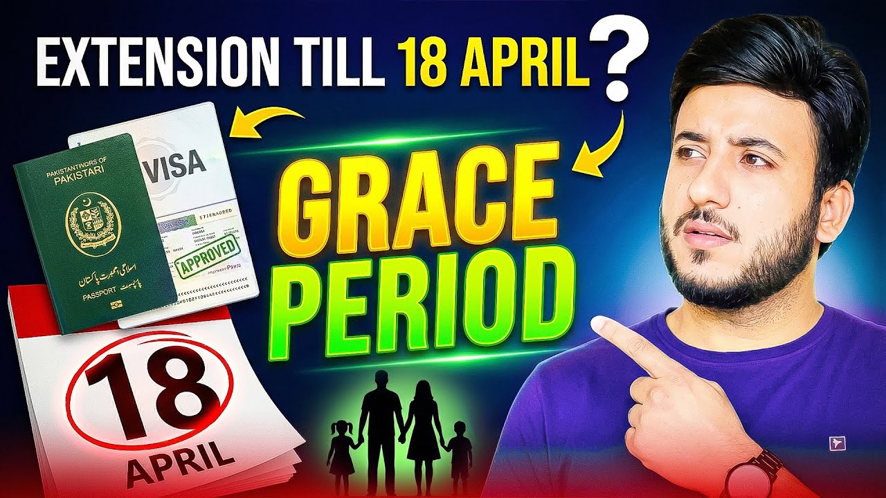 Family Visit Visa Saudi Arabia Extension & Grace Period Till 18 April 2026 | Process & Latest Update