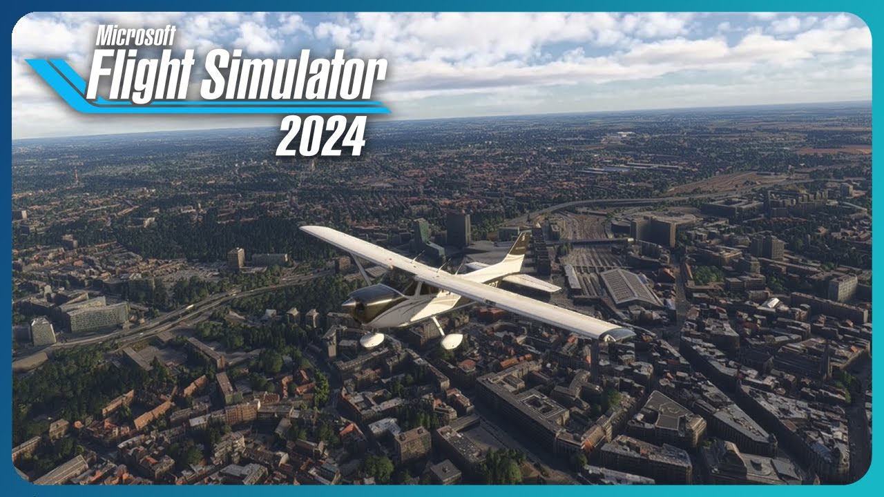 Fl¡ght S¡mulator 2024 ☁️ Ultra W¡de . Mode Carr¡ère – Baptême de l’a¡r