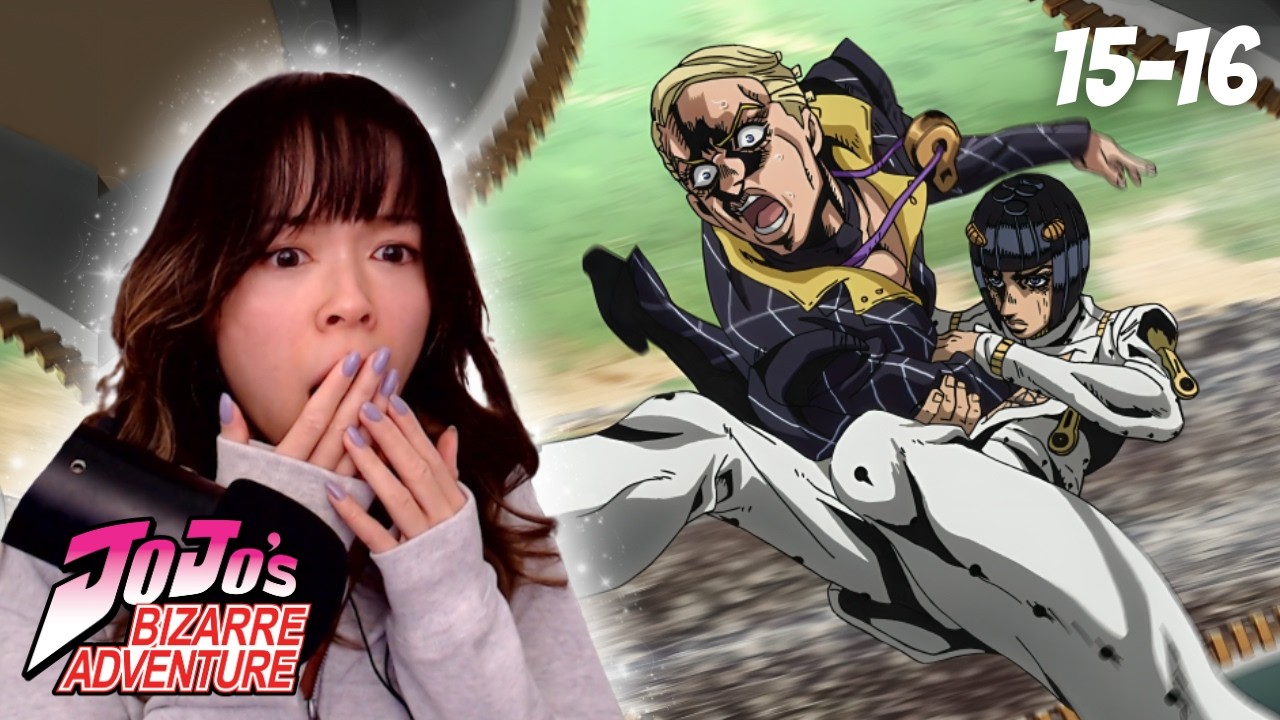Mista and Bruno?! 😭 | JJBA Golden Wind Ep 15 & 16 REACTION