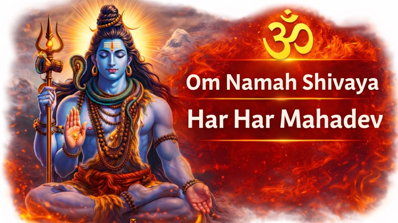 Om Namah Shivaya Powerful Shiva Bhajan | Har Har Mahadev Devotional Chant