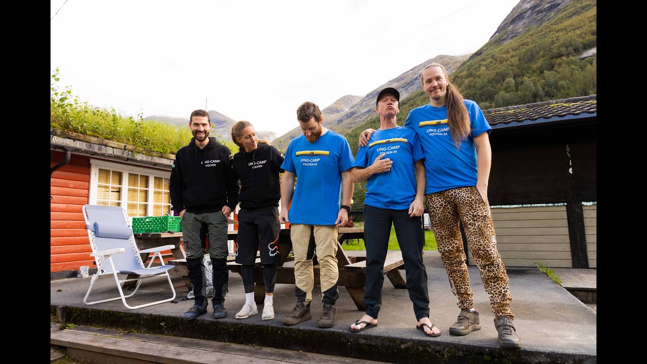 UNGCAMP FOLVEN  -  NORGES BESTE SYKKELCAMP