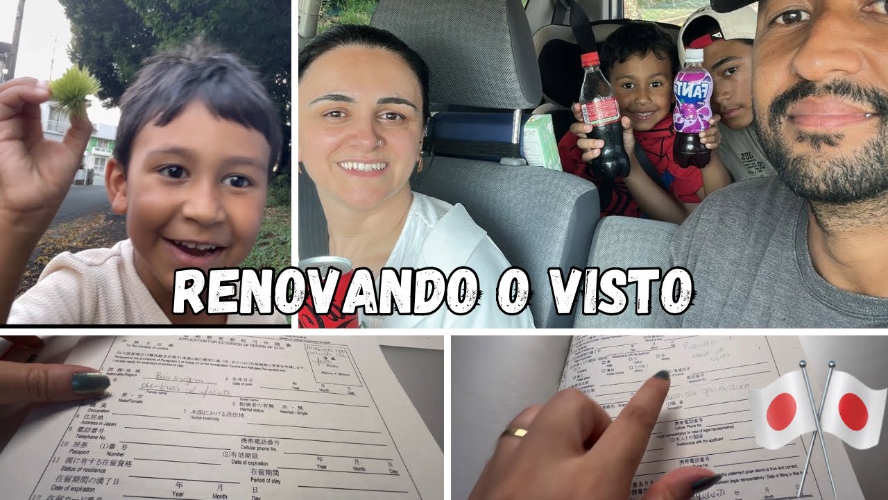 RENOVANDO O VISTO: MOSTREI COMO PREENCHEMOS A PAPELADA E RENOVAMOS SOZINHOS