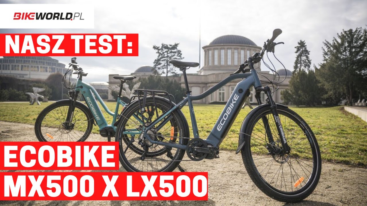 Test: Rower elektryczny Ecobike MX 500 i LX 500