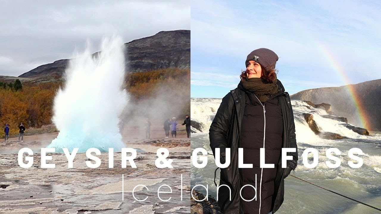 Iceland Geysir & Gullfoss Waterfall | Golden Circle