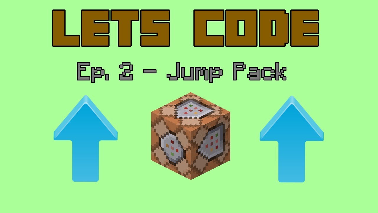 Let's Code Ep. 2 - Jump Pack || Minecraft Data Pack Tutorial