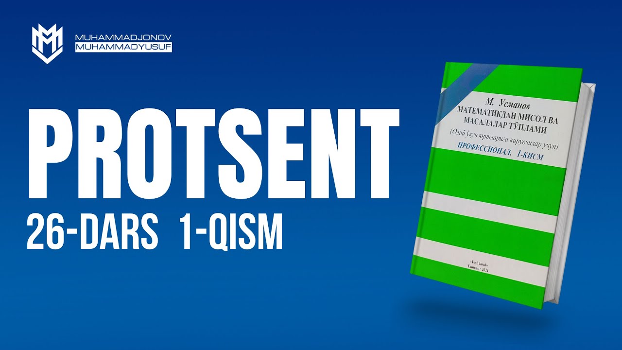 Protsent 26-Dars
