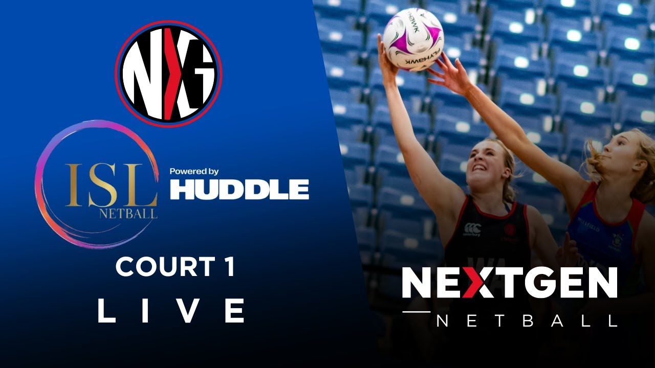 LIVE NETBALL: INDEPENDENT SCHOOLS LEAGUE NETBALL - POWERED BY HUDDLE | COURT 1