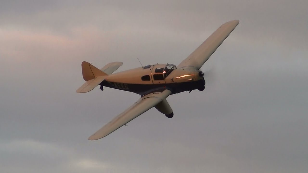 Miles Falcon and Comper Swift at Old Warden 16th August 2014