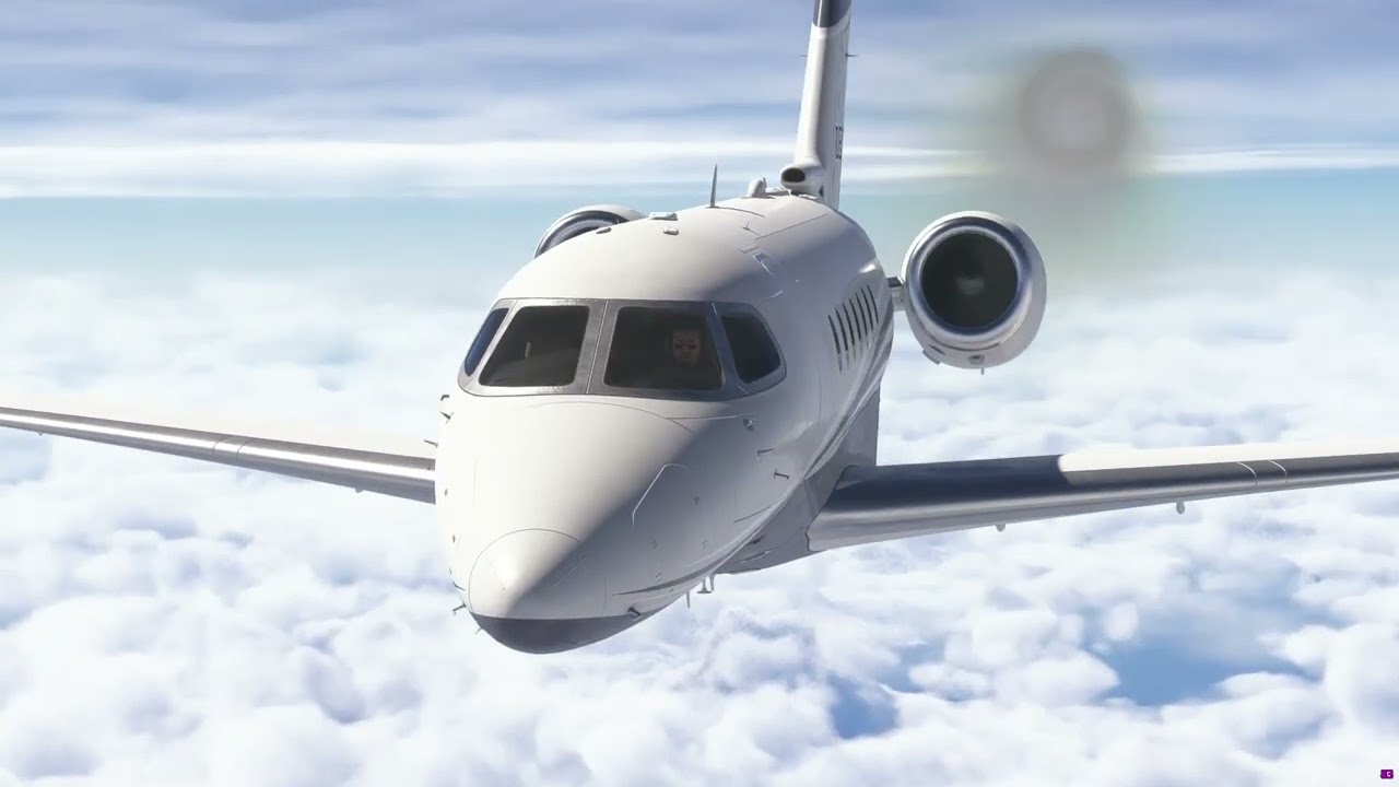 MSFS 2024 - SU2 - Engine loss over S. Pacific - Citation Longitude