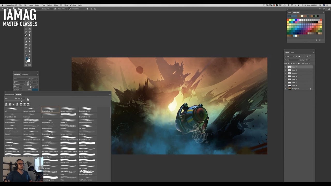 The Art Of Eduardo Pe&ntilde;a : Creating Fictional Worlds for Concept Art