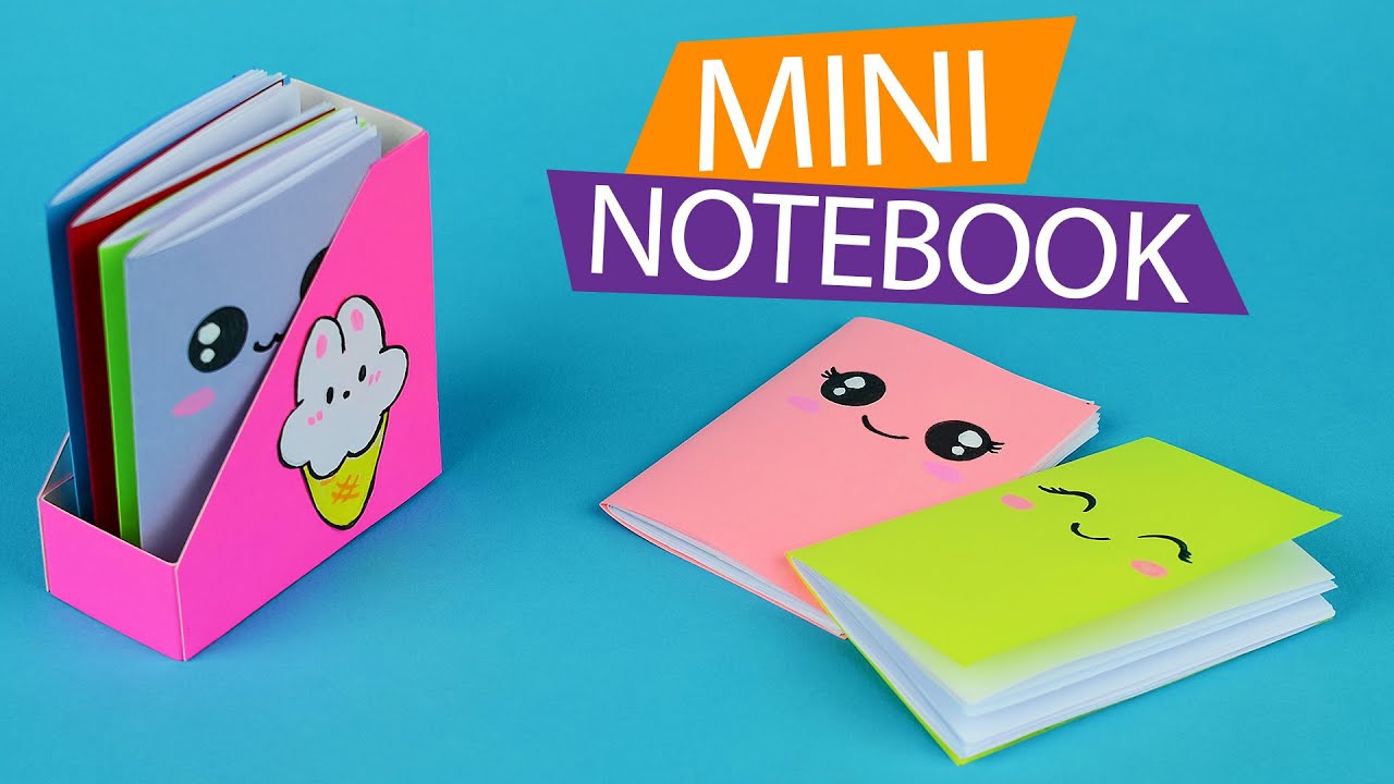 DIY Easy mini notebook | How to make paper notebook | Papercraft
