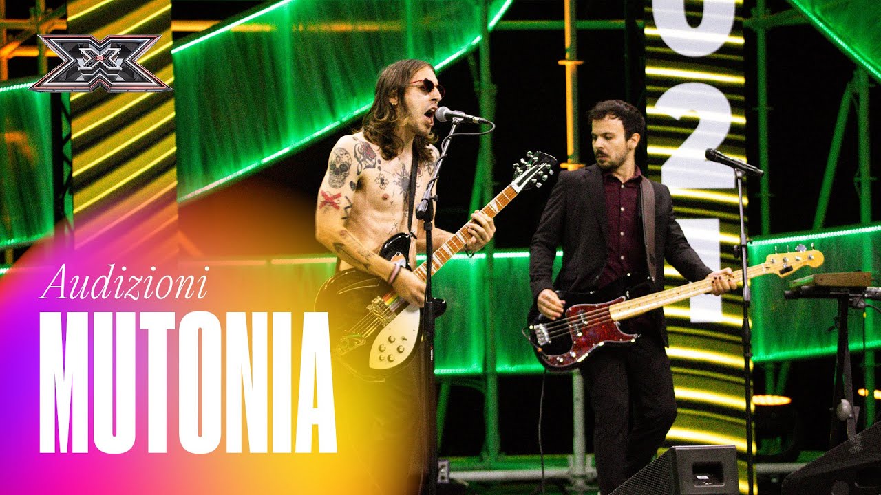 I Mutonia presentano il loro inedito NERVOUS BREAKDOWN | X Factor 2021 - AUDIZIONI 2