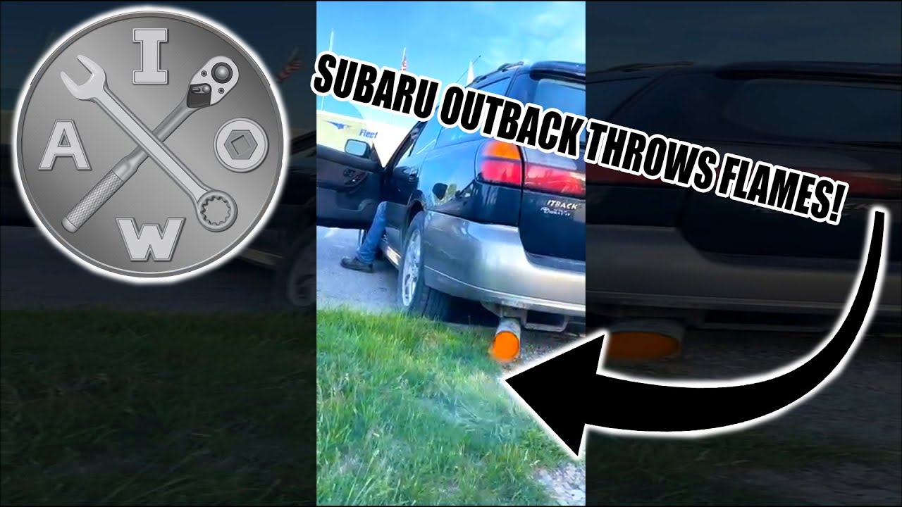 Subaru Outback Exhaust Removal/Bumper Repair