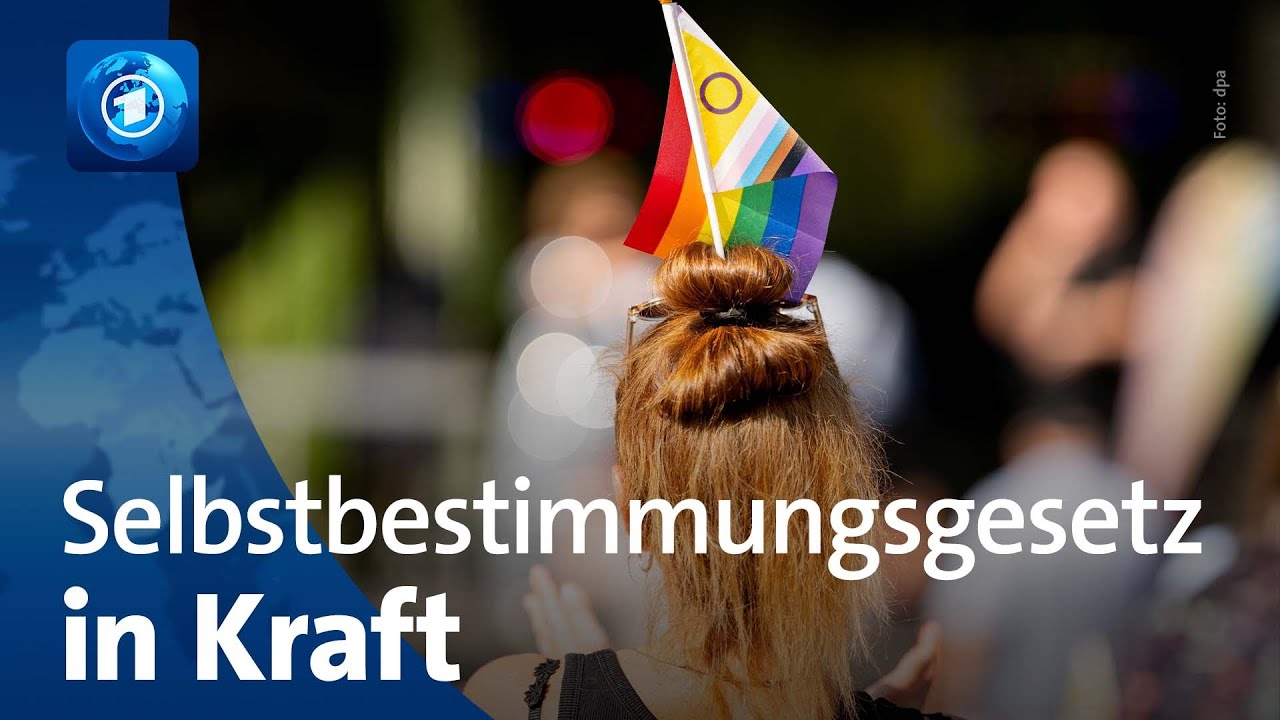 Selbstbestimmung beim Namen und Geschlechtseintrag: Rechts&auml;nderung in Kraft