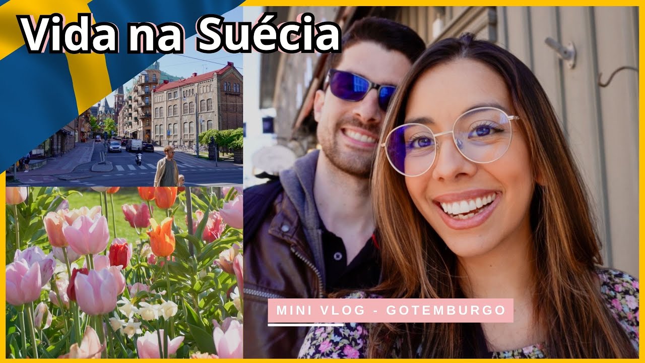 MINI VLOG EM GOTEMBURGO│Vamos passear pela Su&eacute;cia?! ✈️