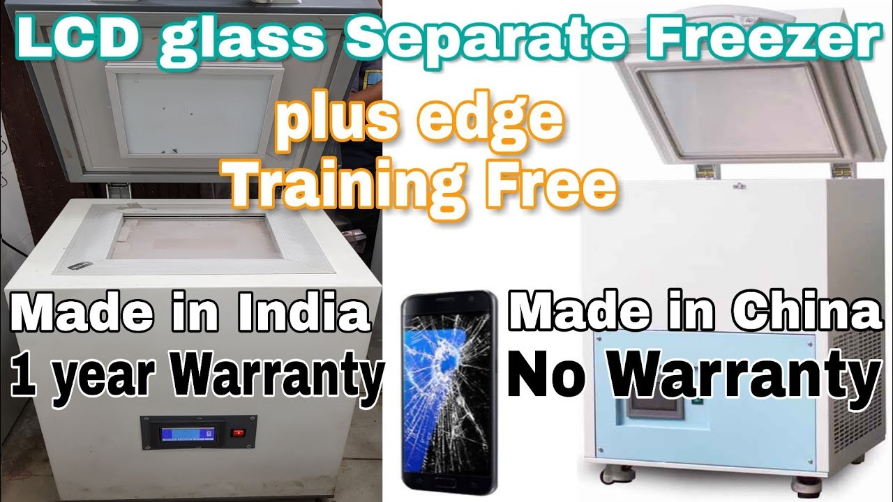 LCD Glass Touch Separate Freezer -185°C Made in India 1 year Warranty edge Training Free