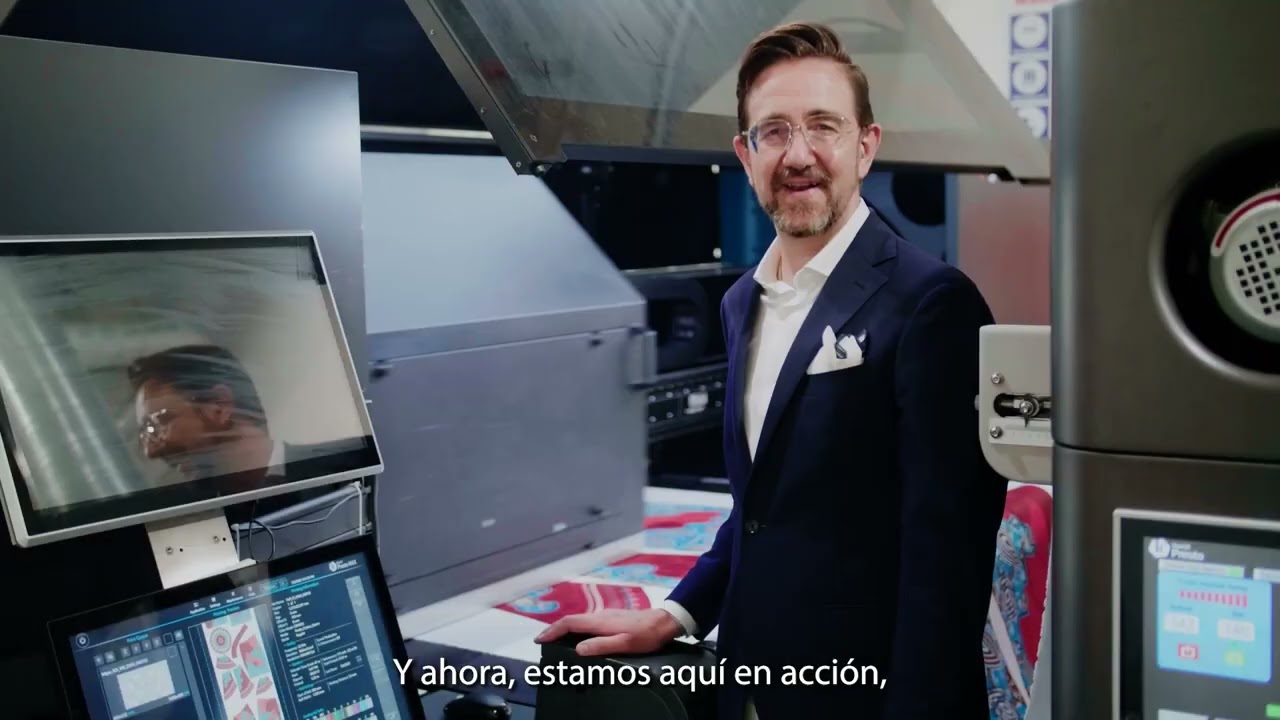 Demostración de Kornit Presto MAX