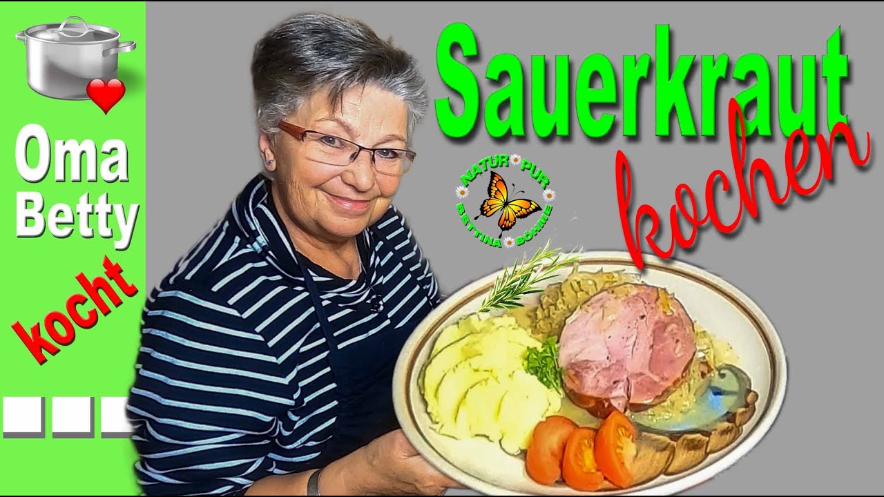 Sauerkraut kochen, nach meinen alten erzgebirgischen Rezept